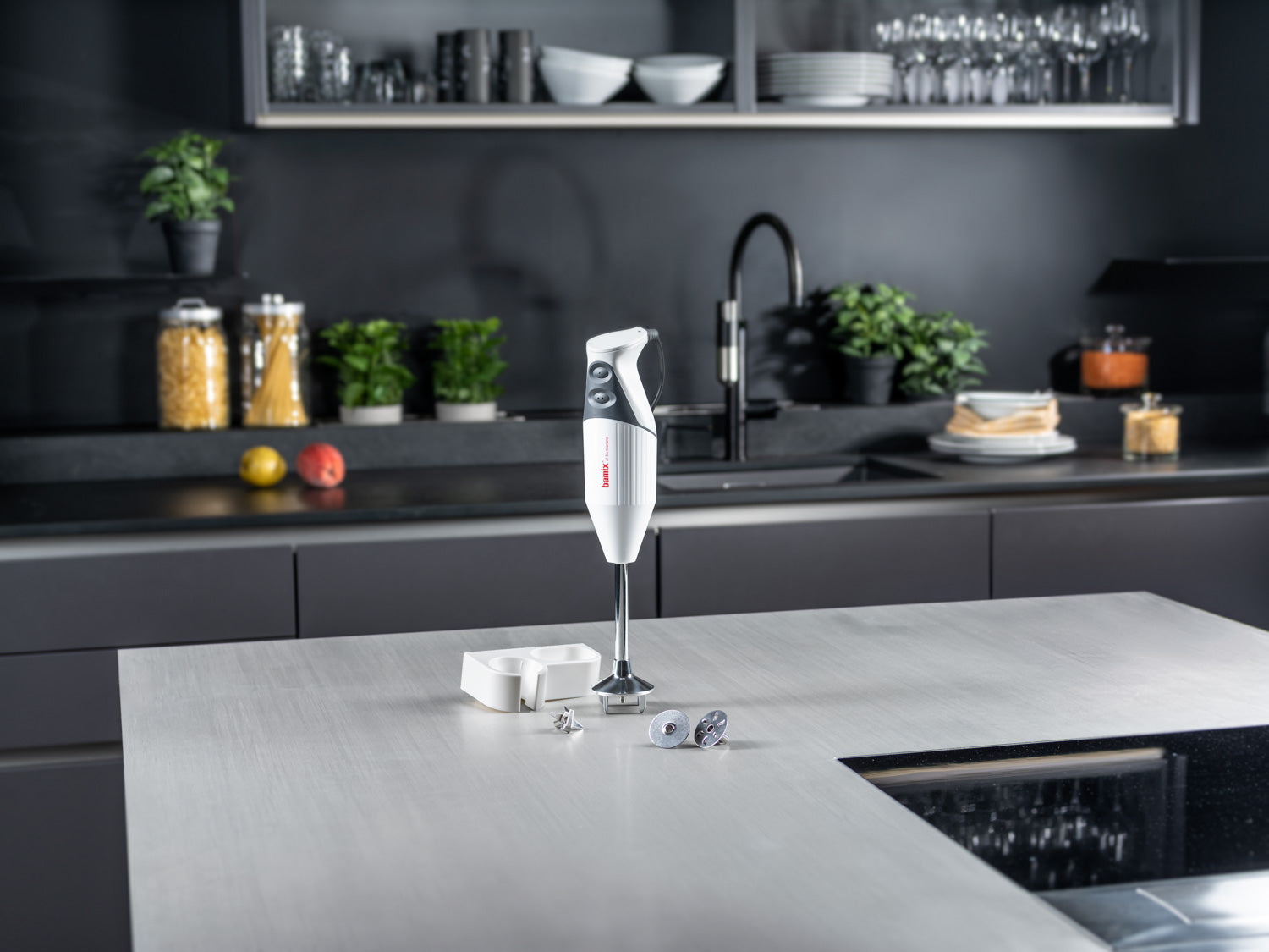 Bamix Gastro PRO-1 blender profesional 200W negru