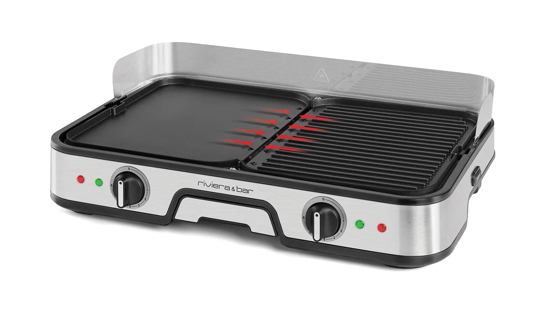 Riviera & Bar QPL 520 gratar electric reversibil bi-zona