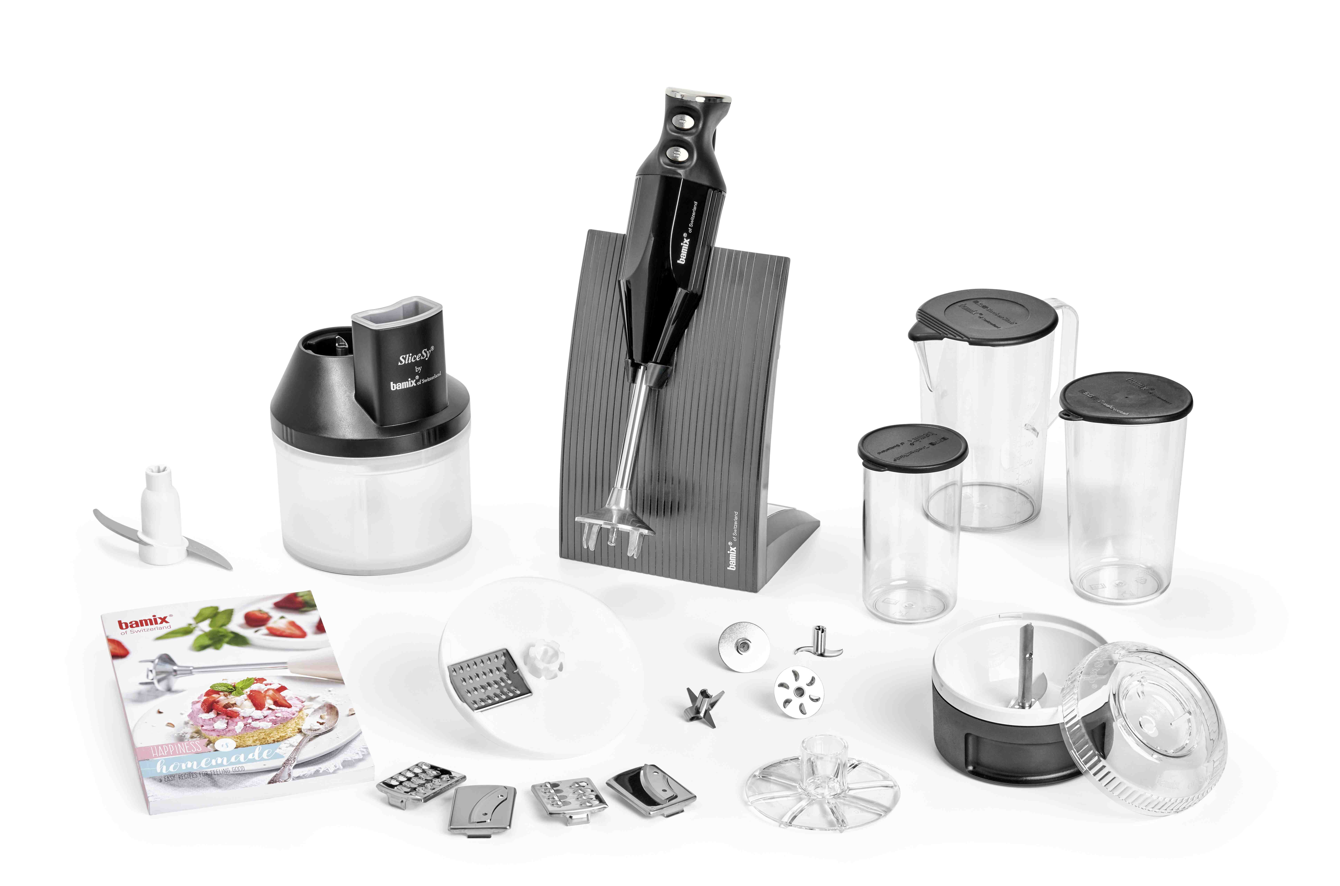 Bamix Baking blender vertical crem 200W set complet