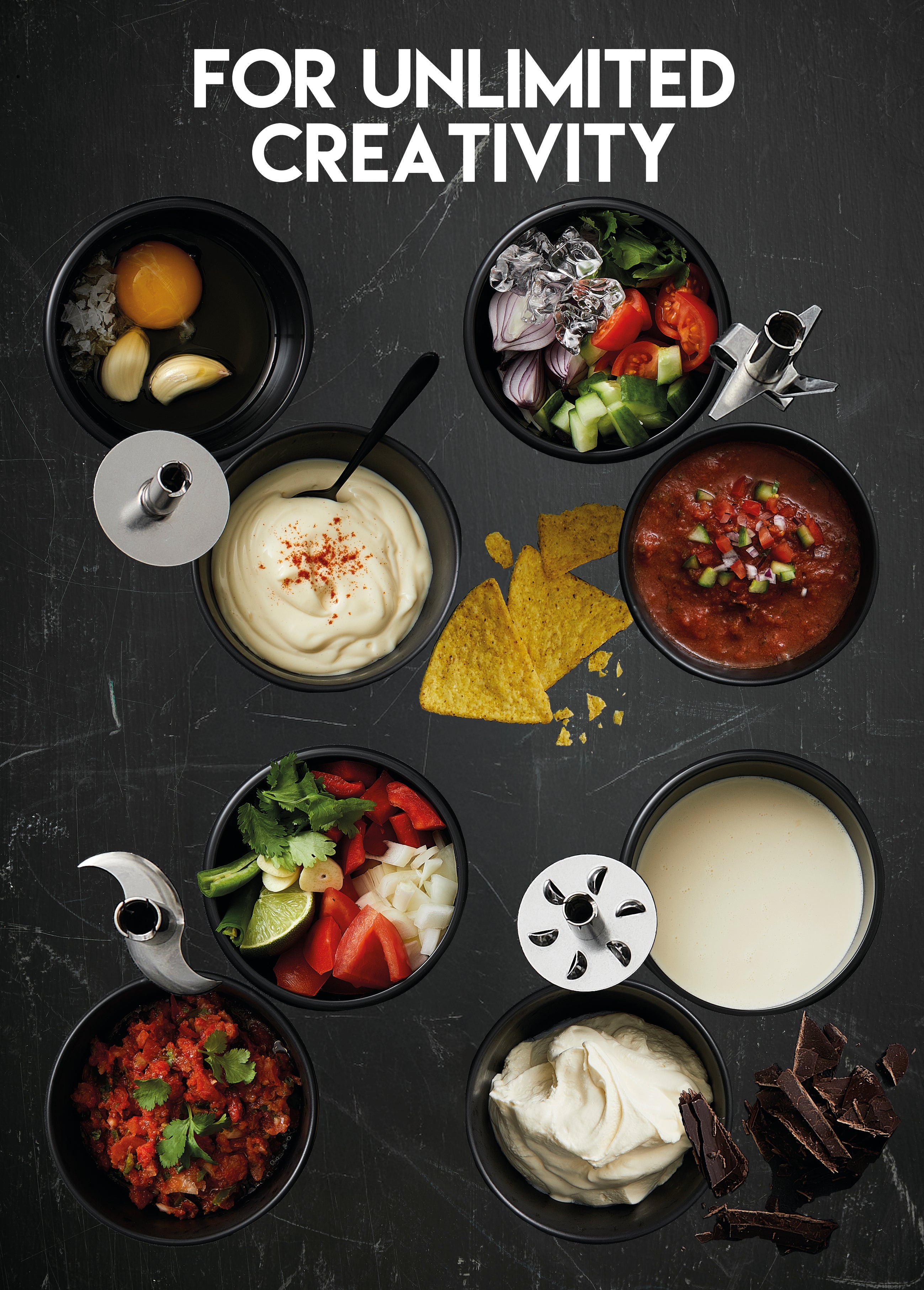 Bamix lama blender carne si legume din inox