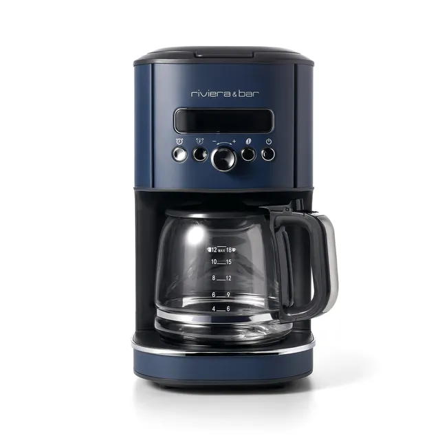 Riviera & Bar BCF 578 cafetieră filtru gri-albastru 1,8L