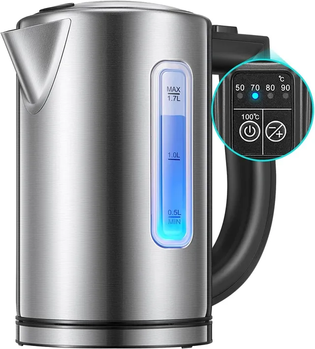 Aicook fierbator electric 1.7L temperatura LED