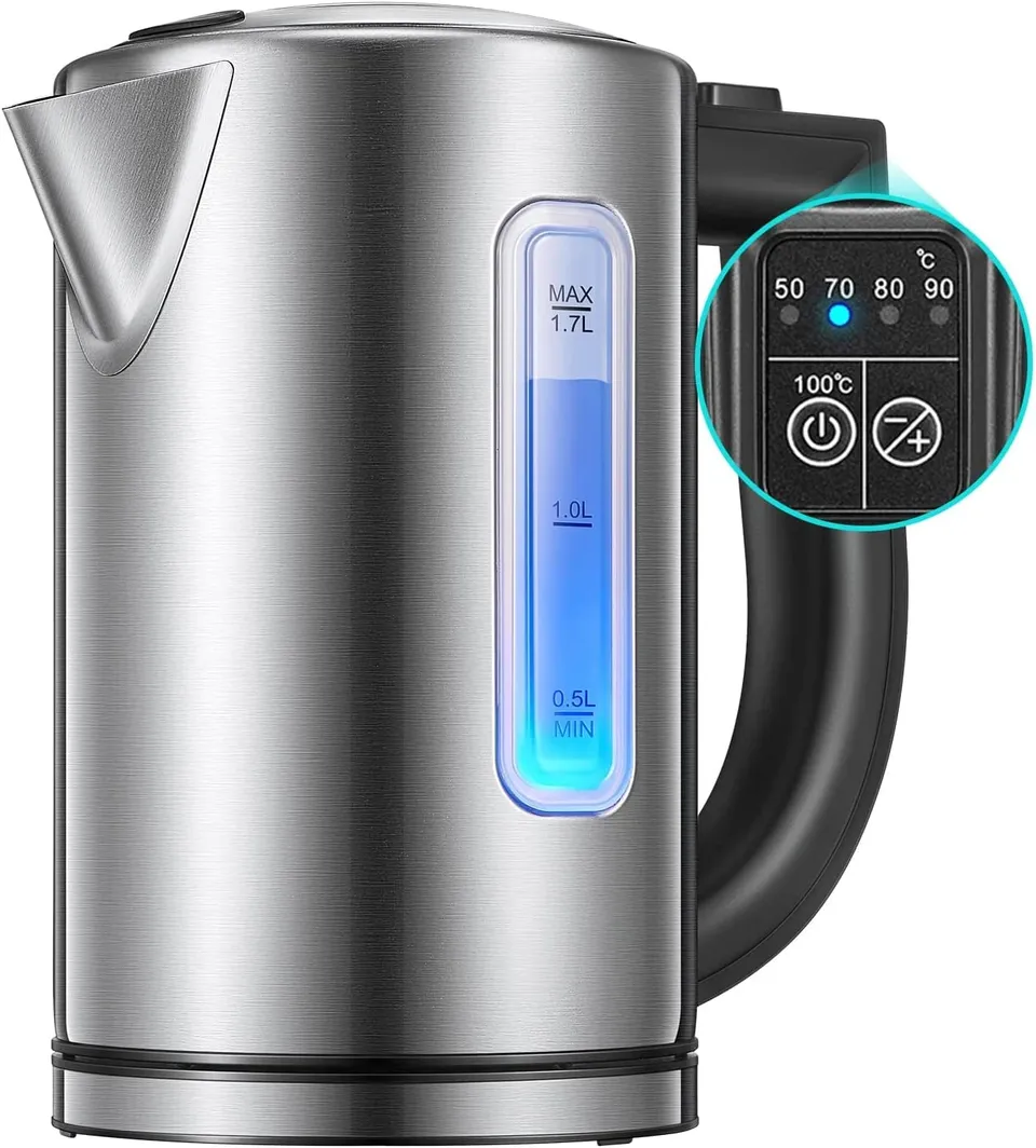 Aicook fierbator electric 1.7L temperatura LED