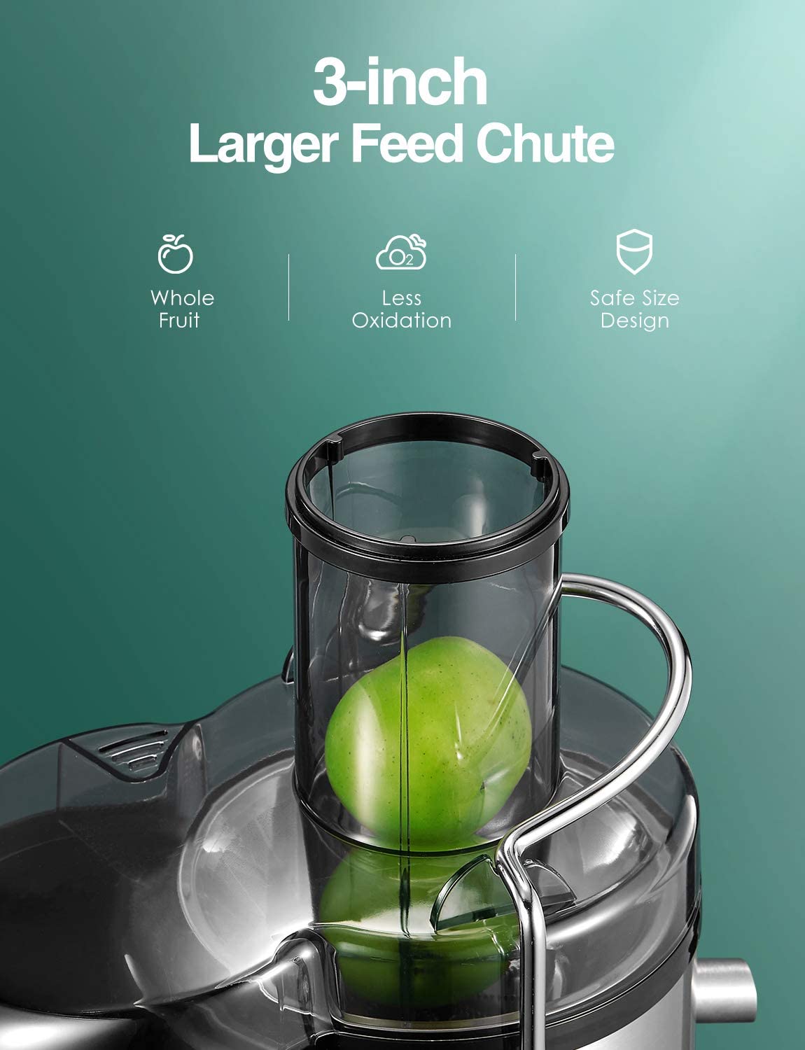 Aicook Touch storcator fructe centrifugal 800W 5 viteze