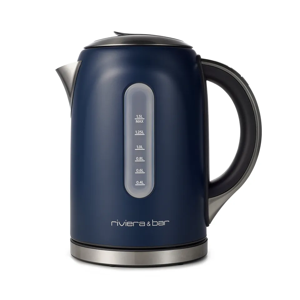 Riviera & Bar Mila BBT578 fierbator 1,5L gri-albastru 11 trepte