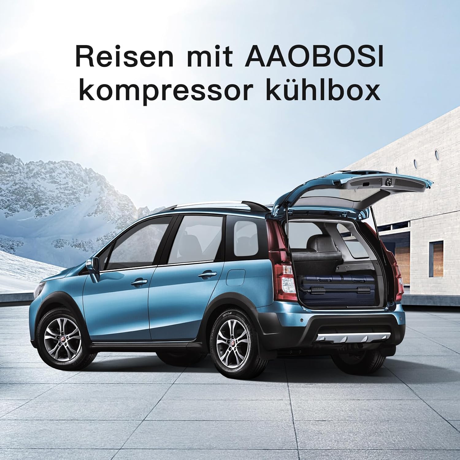 Aobosi TWW75 Ladă frigorifică auto 75L zonă dublă