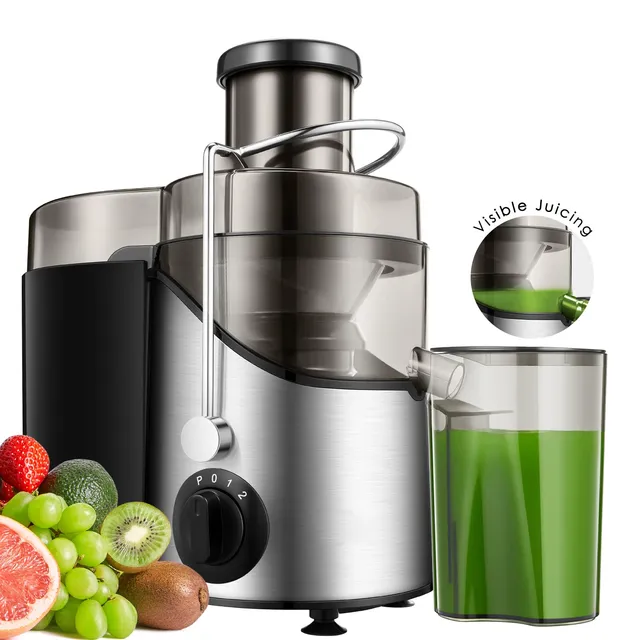 Aicook Storcator centrifugal 600W gura 76mm argintiu