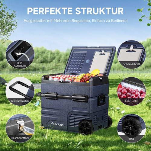 Aobosi TWW55 frigider auto 55L cu doua zone