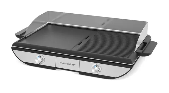 Riviera & Bar Bi-Zone gratar electric plancha-gril