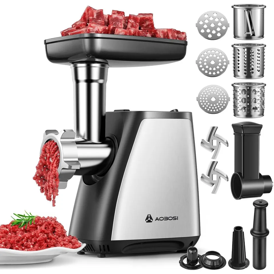 Aobosi 4-in-1 masina de tocat carne 2800W max