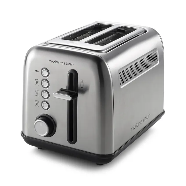 Riviera & Bar QGP220 prăjitor pâine inox 2 felii 7 trepte