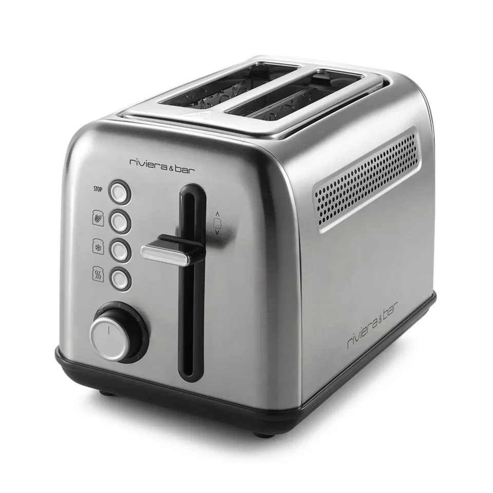 Riviera & Bar QGP220 prăjitor pâine inox 2 felii 7 trepte