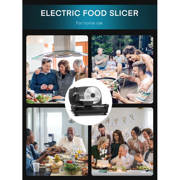 Aicook Kitchen Pro feliator electric 200W 2 lame