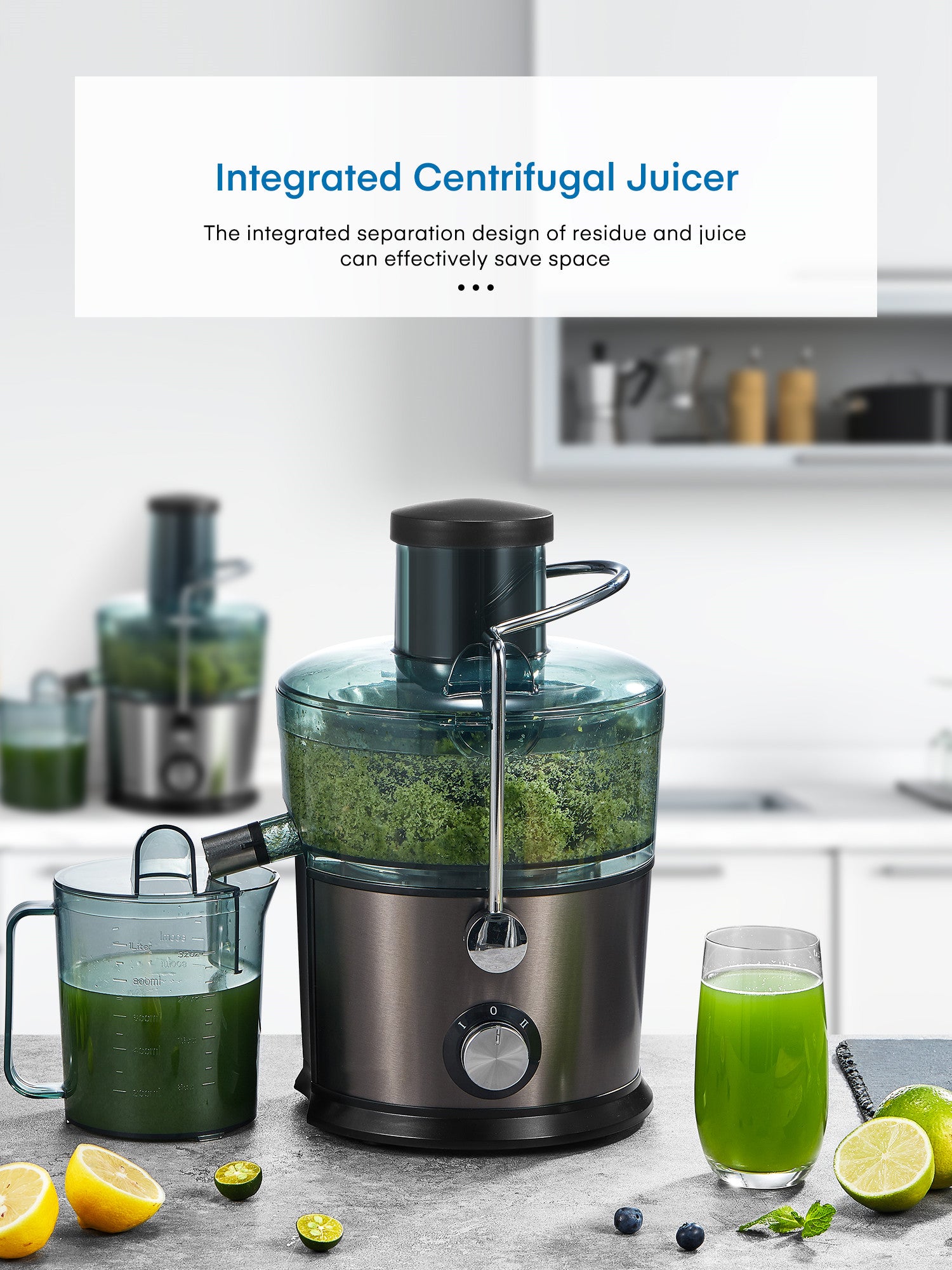 Kealive storcător centrifugal negru 800W