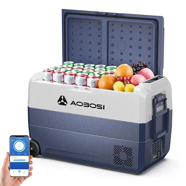 Aobosi frigider auto 50L cu compresor -20°C