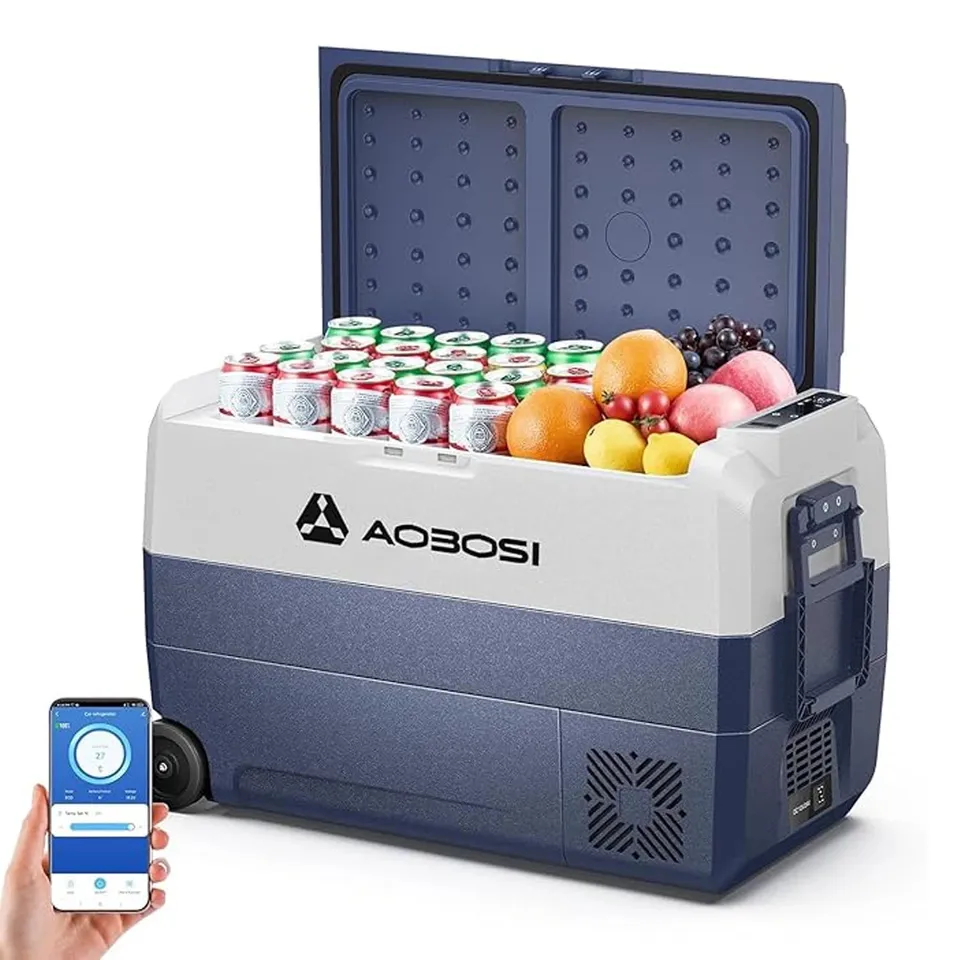 Aobosi frigider auto 50L cu compresor -20°C