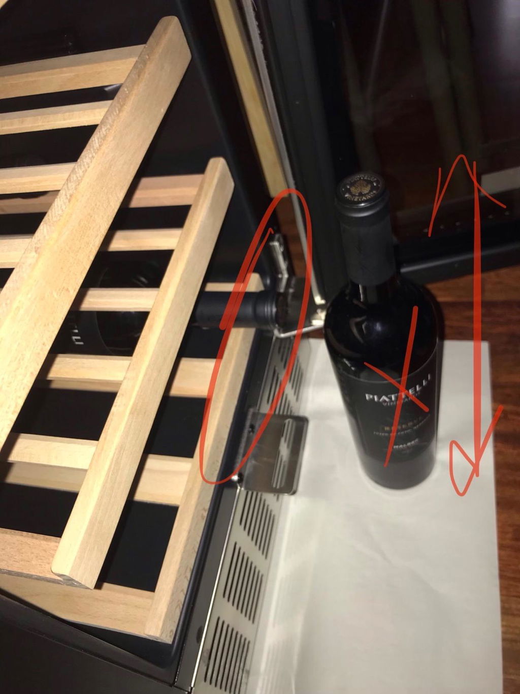 Aobosi Dual Zone răcitor vin 28 sticle WiFi 42dB