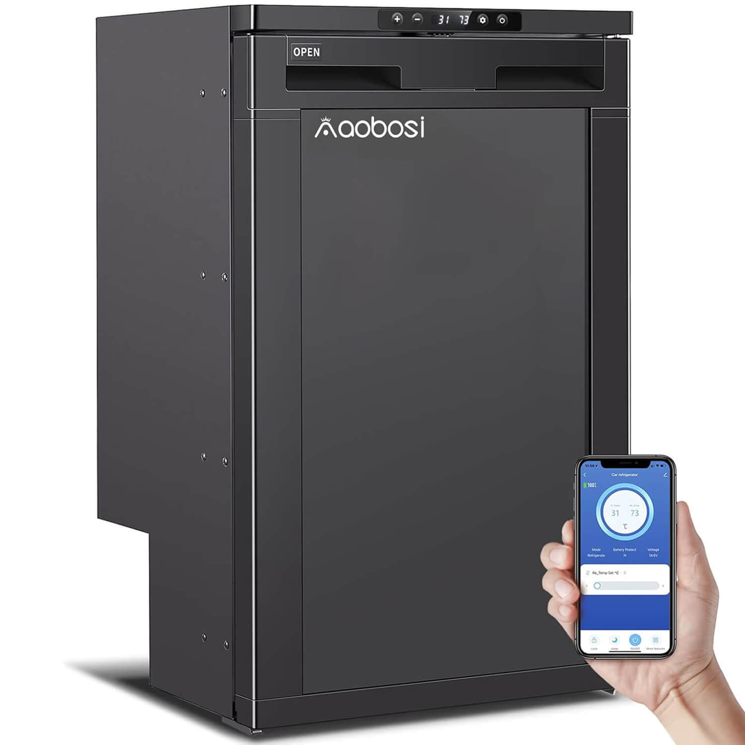 Aobosi CR65 Frigider auto compresor 65L încastrat