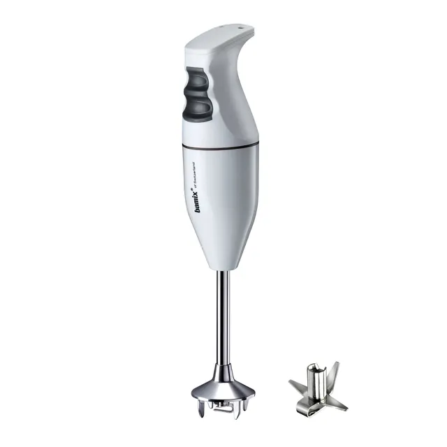 Bamix Classic blender vertical alb 140W cu lama