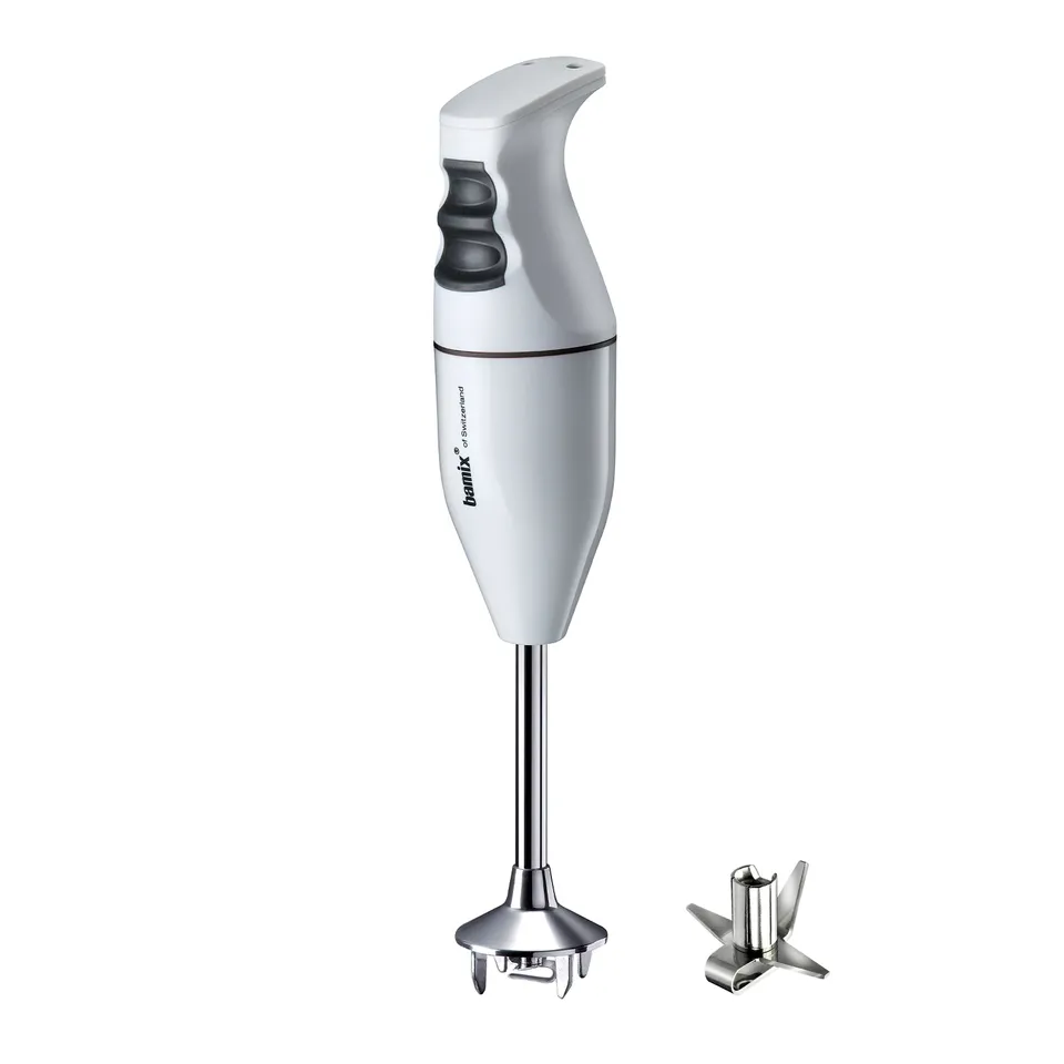 Bamix Classic blender vertical alb 140W cu lama