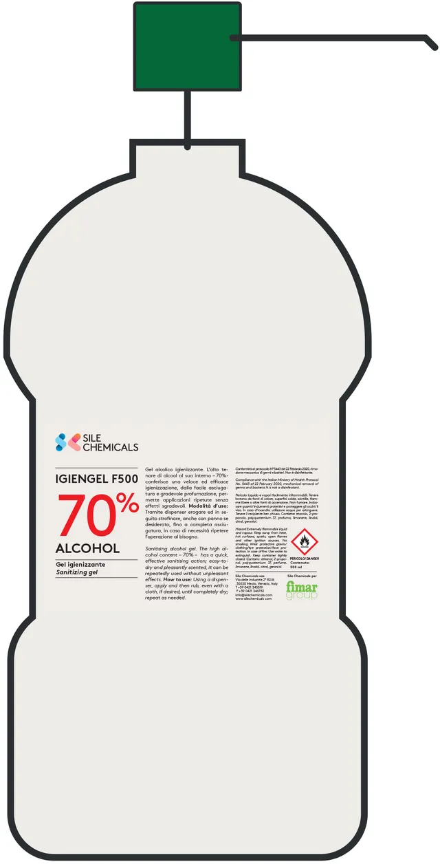 Fimar gel alcoolic igienizant mâini