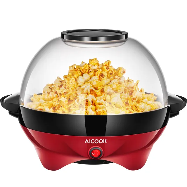 Aicook aparat popcorn 24 cupe incalzire rapida