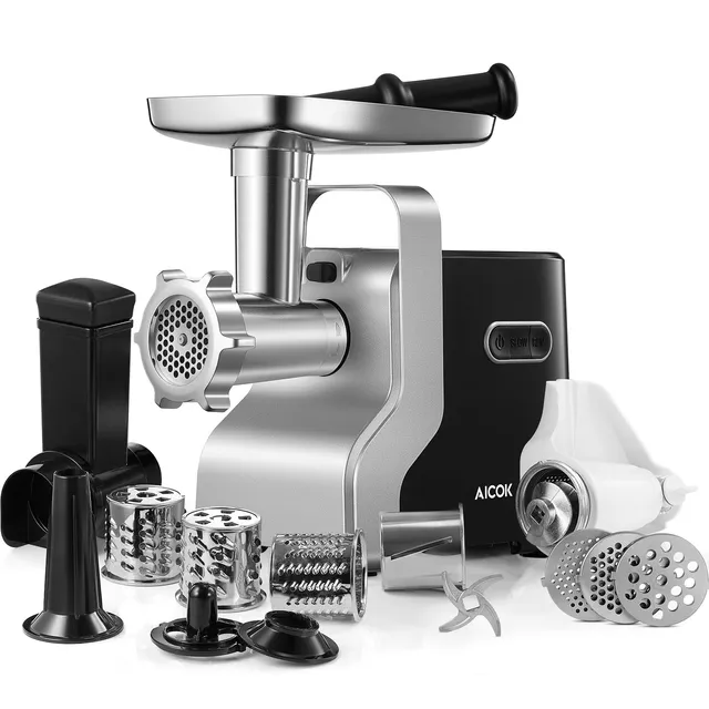 Aicok mașină tocat carne electrică 2500W 5in1