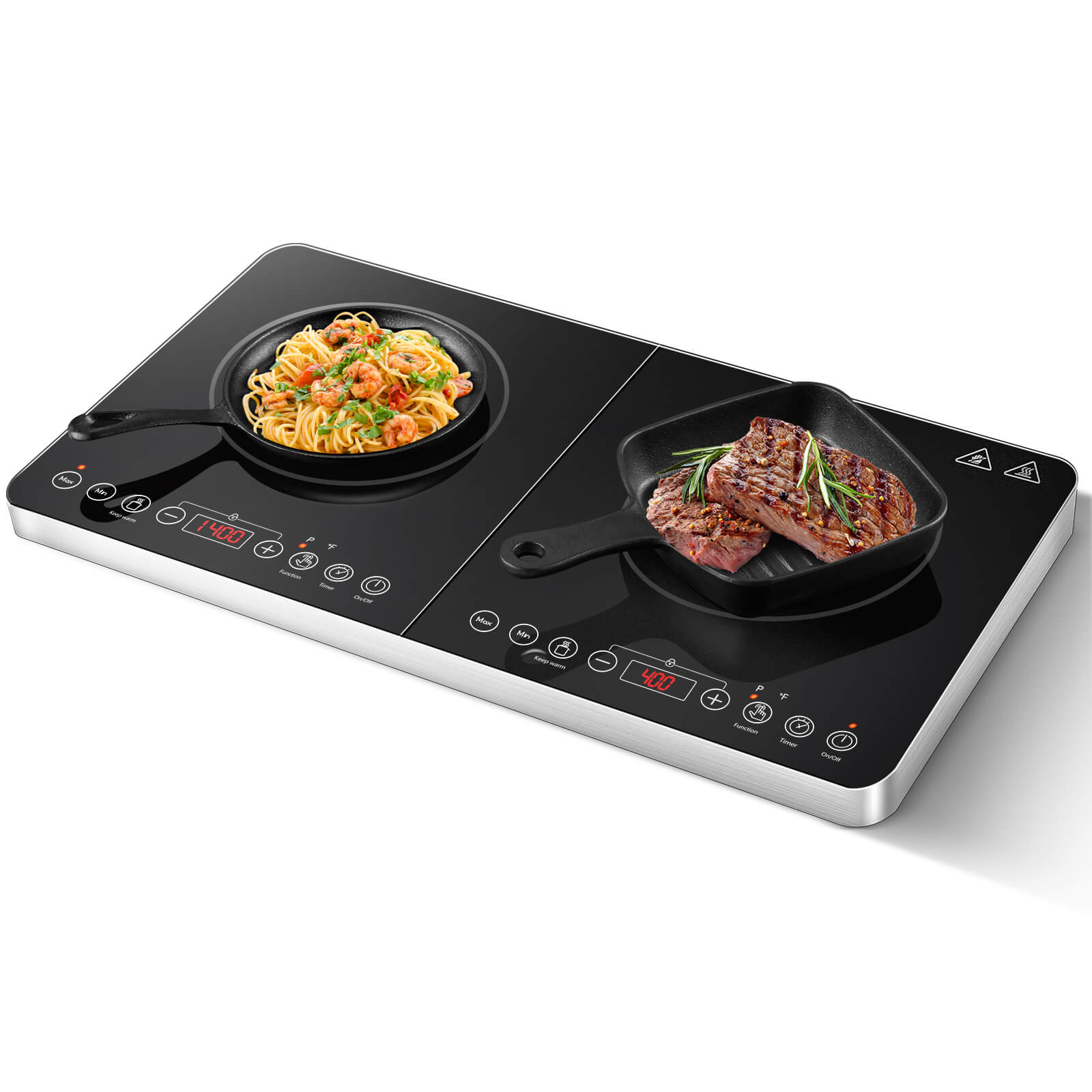 Aobosi Dual Zone plită inducție dublă 1800W+1600W