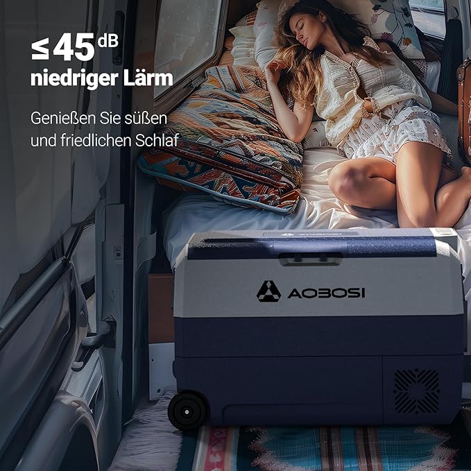 Aobosi frigider auto 50L cu compresor -20°C