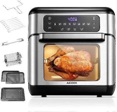 Aicook 11QT friteuza cu aer cald cuptor 1500W