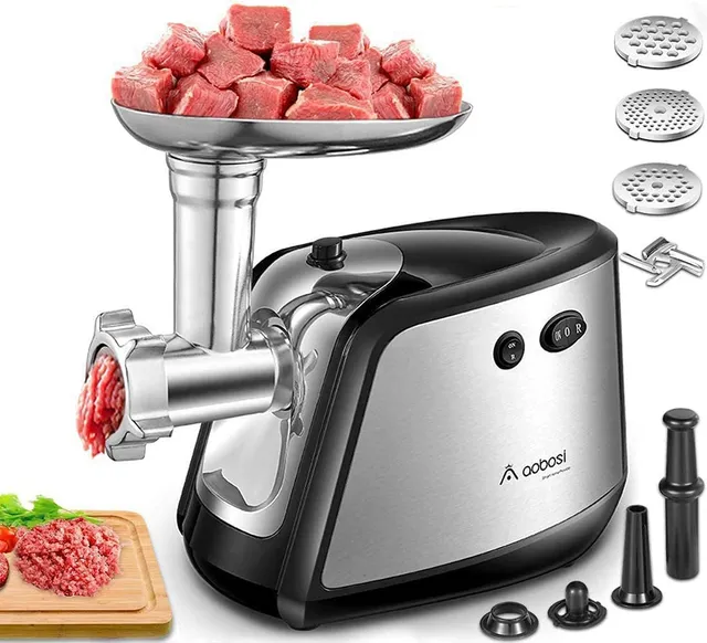 Aobosi masina de tocat carne electrica 3-in-1