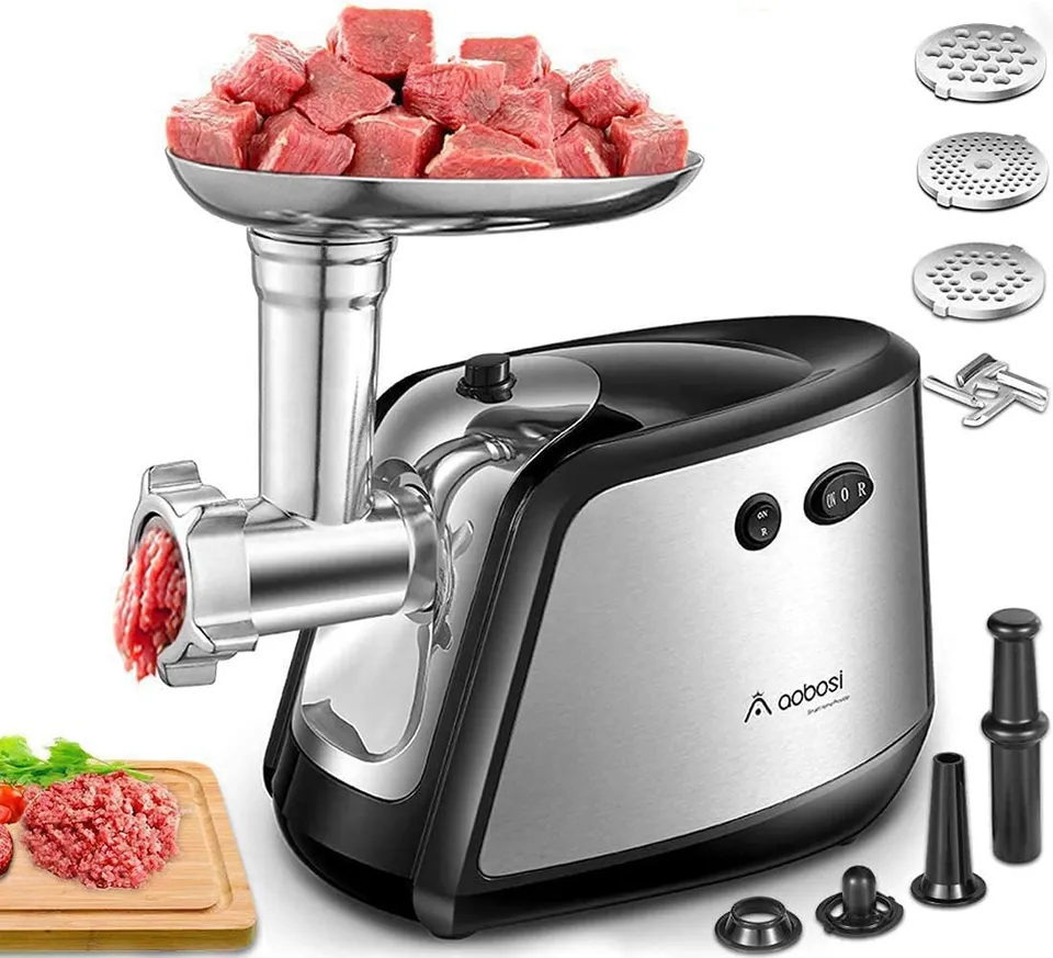 Aobosi masina de tocat carne electrica 3-in-1