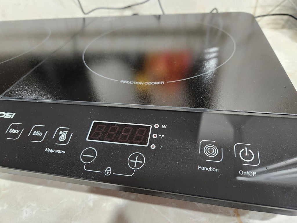 Aobosi plita cu inductie dubla electrica 1800W+1600W cu timer