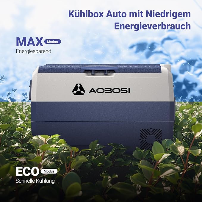 Aobosi frigider auto 50L cu compresor -20°C