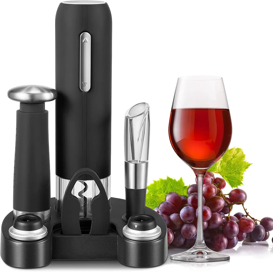 Aicook tirbuson electric 6 in 1 negru reincarcabil