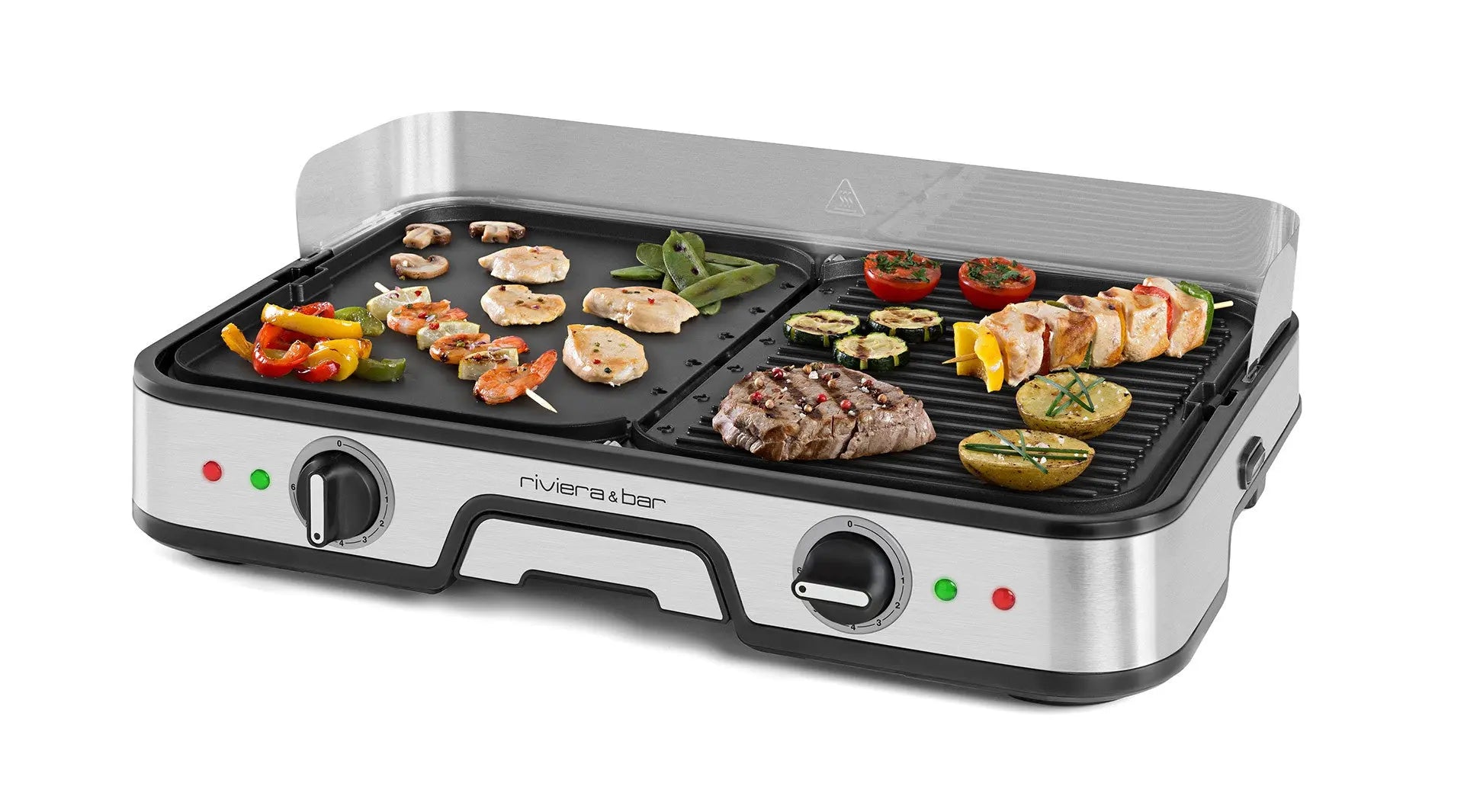 Riviera & Bar QPL 520 gratar electric reversibil bi-zona