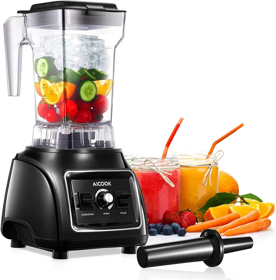 Kealive 11-Speed Control blender smoothie negru 11 viteze