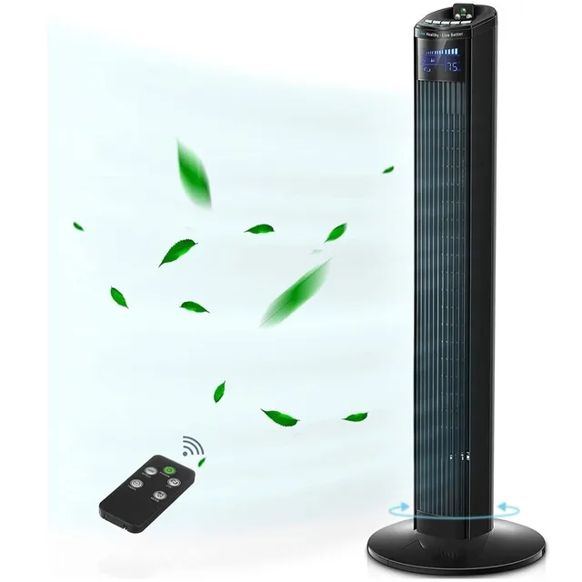 Aicook iTvanila ventilator turn 36 inch negru