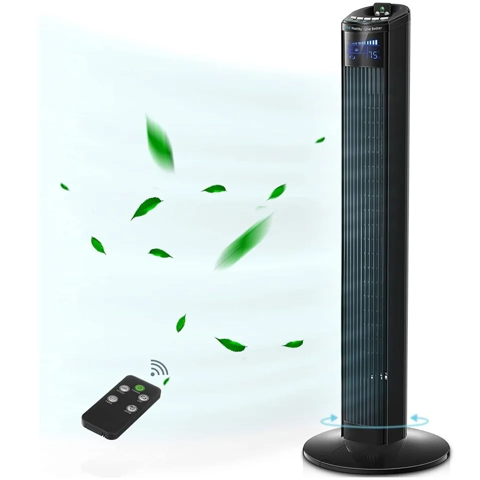Aicook iTvanila ventilator turn 36 inch negru