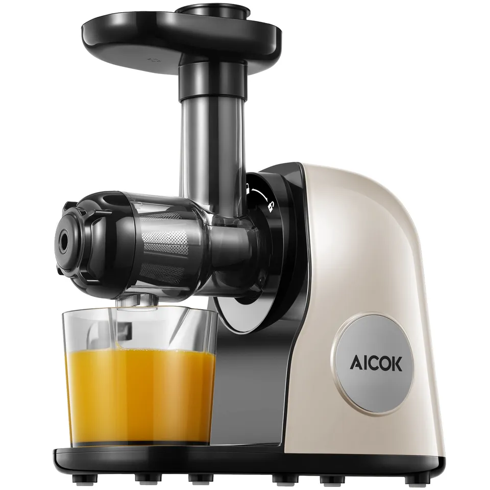Aicook Storcător Fructe Presare la Rece 150W Silențios