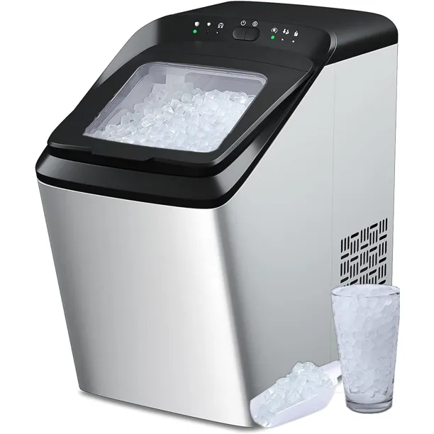 Aicook aparat gheata nugget 12kg/zi self-cleaning