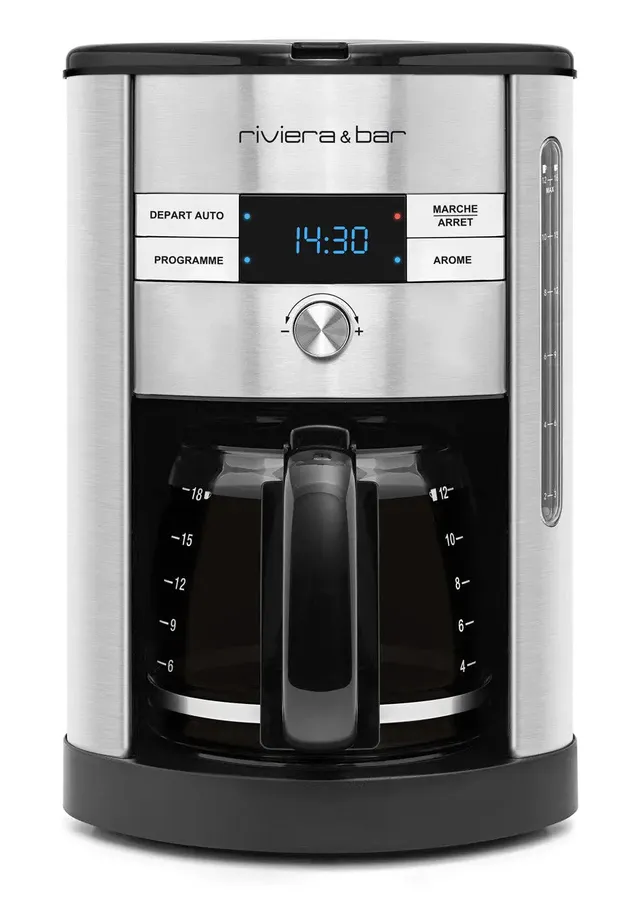 Riviera & Bar Digitale 1,8L cafetiera filtru cu timer