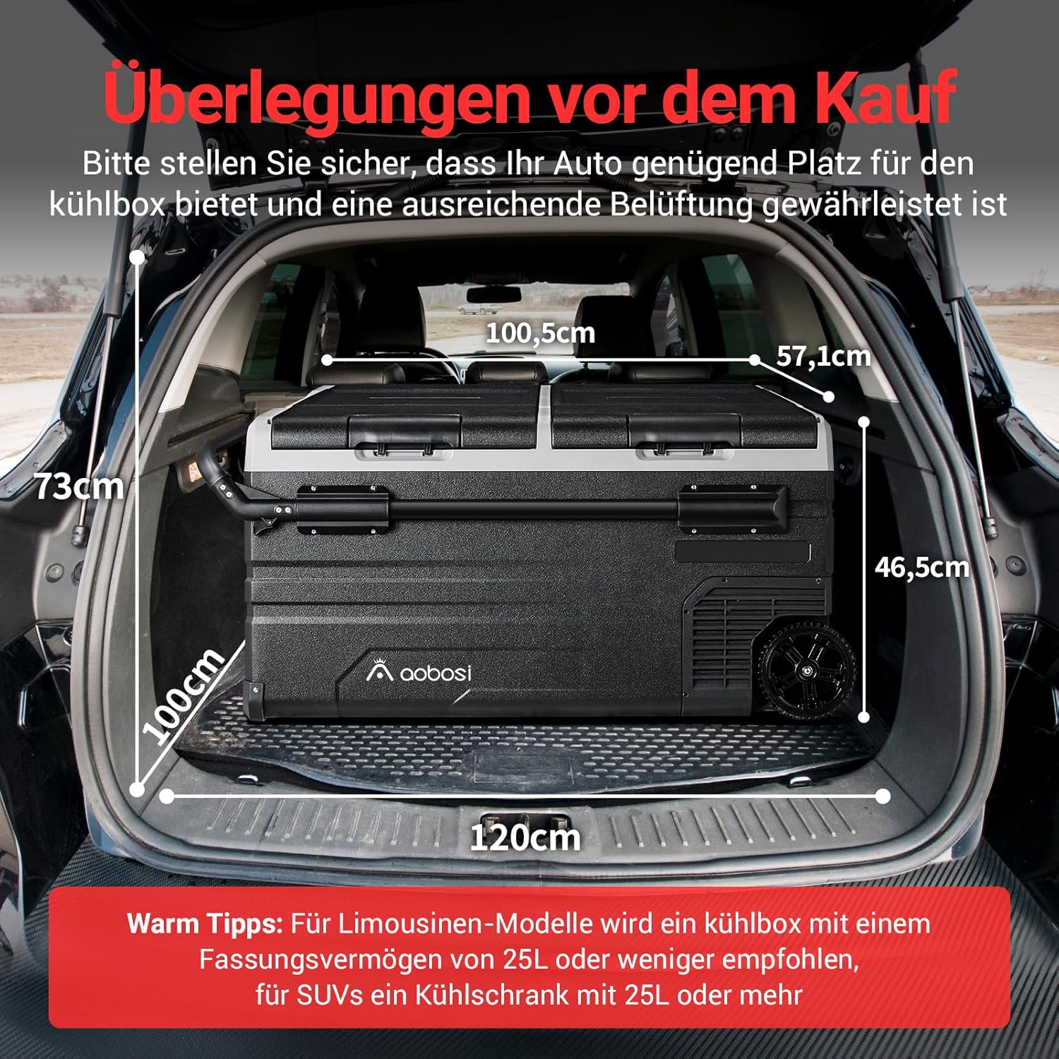 Aobosi TWW95 lada frigorifica 95L dual zone