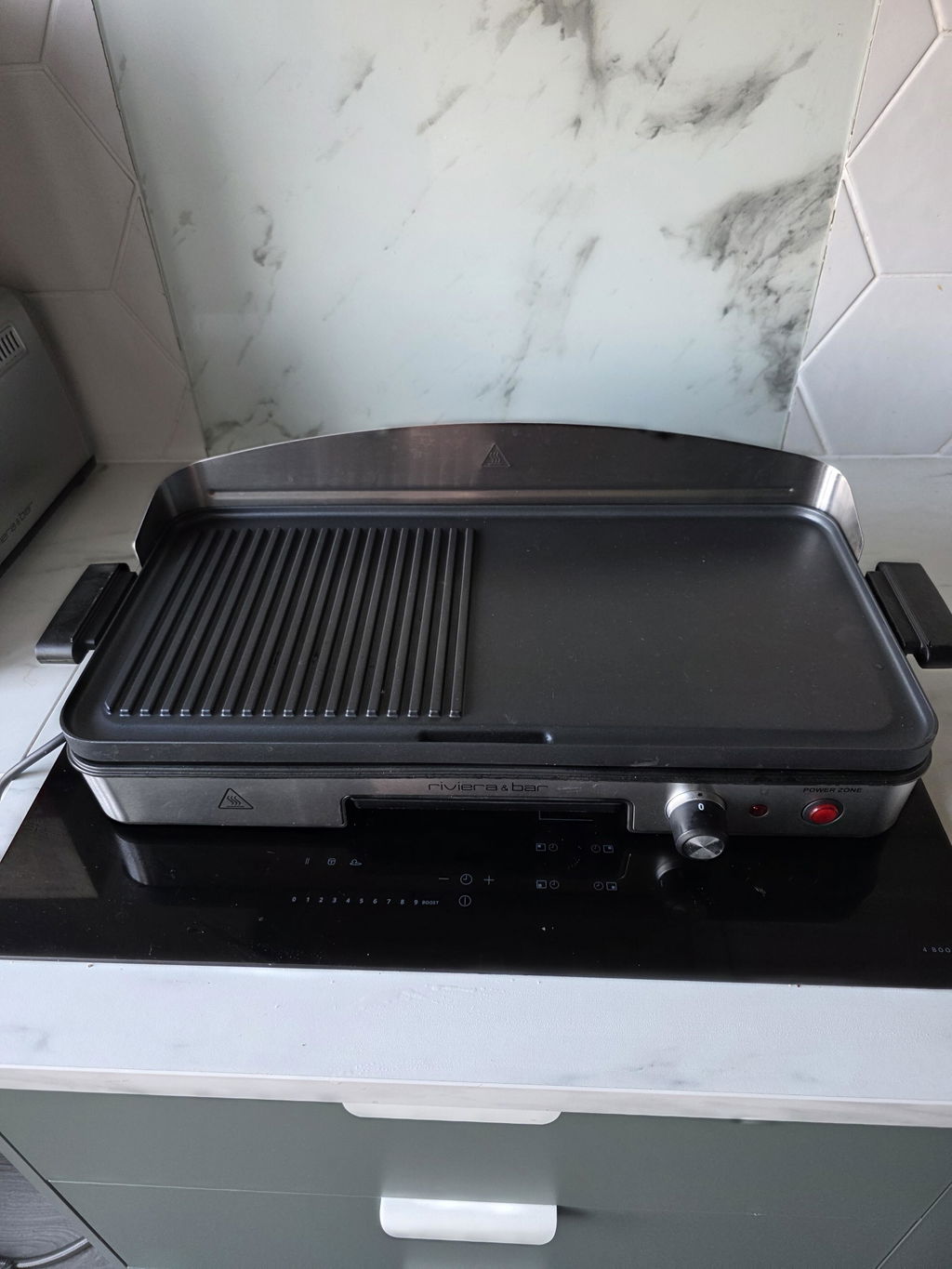Riviera & Bar Power Zone QPL365 plancha grill 4-6 persoane