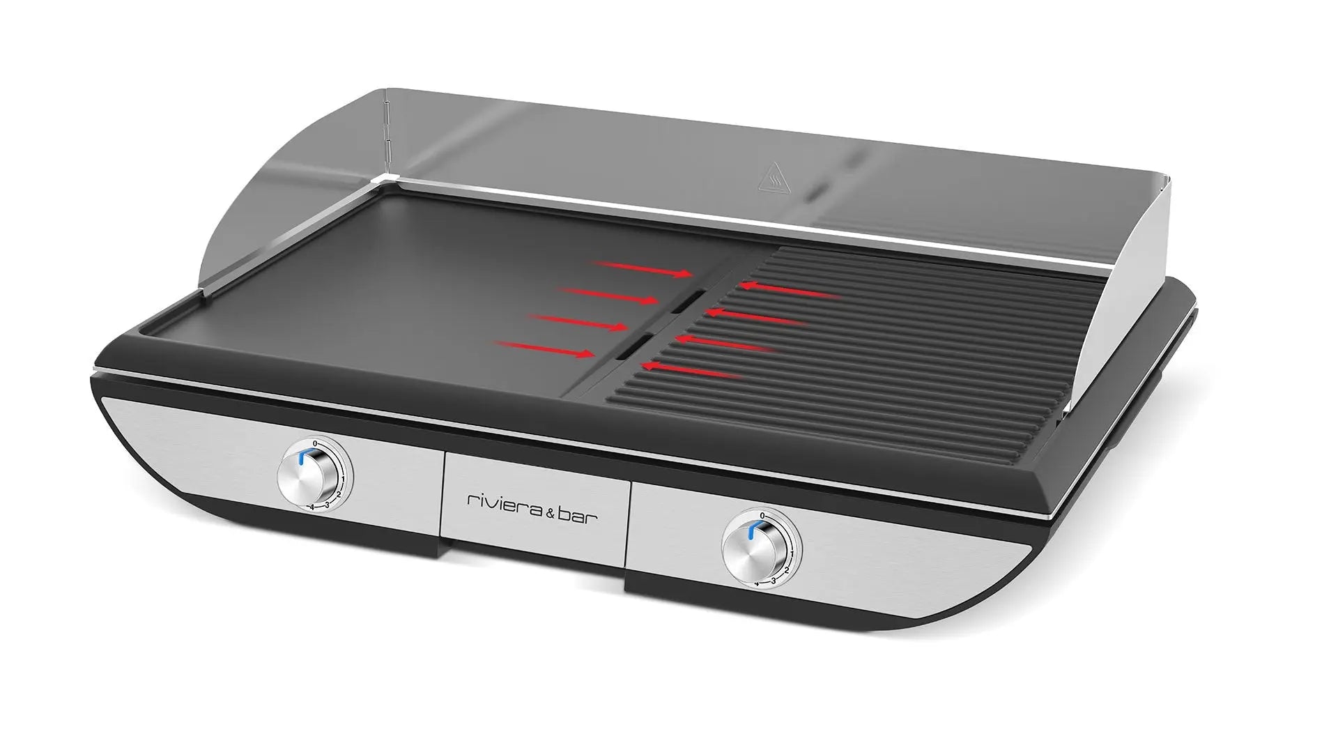 Riviera & Bar Bi-Zone gratar electric plancha si gril