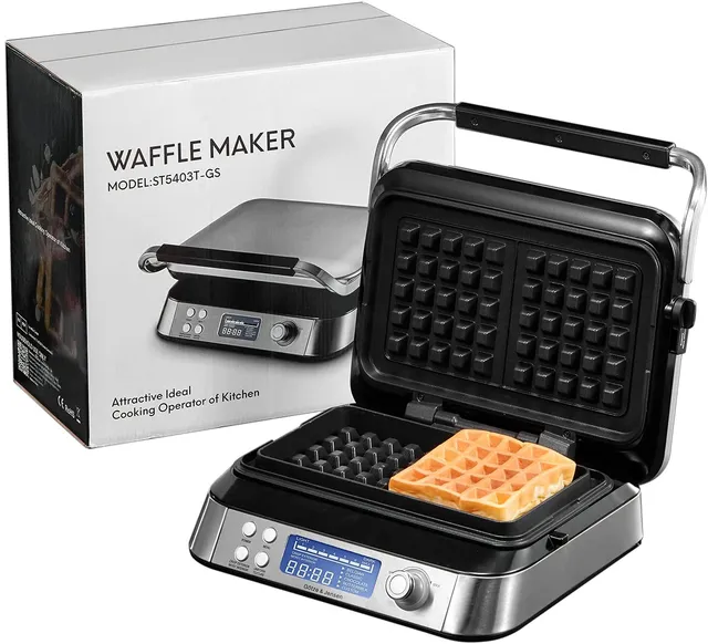 Aicook Smart Pro aparat vafe argintiu 7 trepte