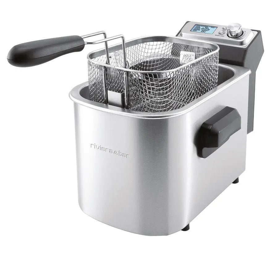 Riviera & Bar QFE 580 friteuza inox digitala zona rece
