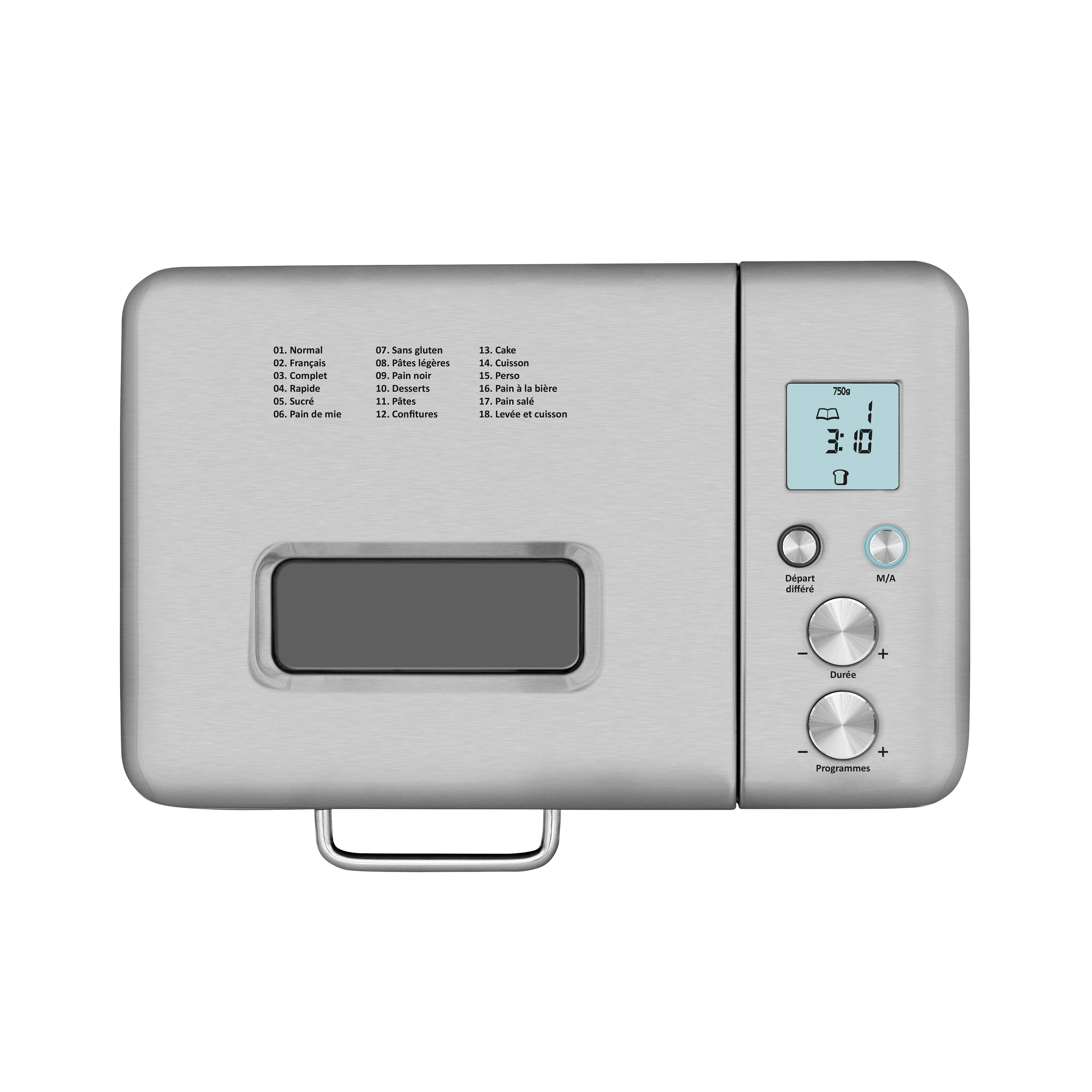 Riviera & Bar QMP 440 mașină de pâine inox 1kg