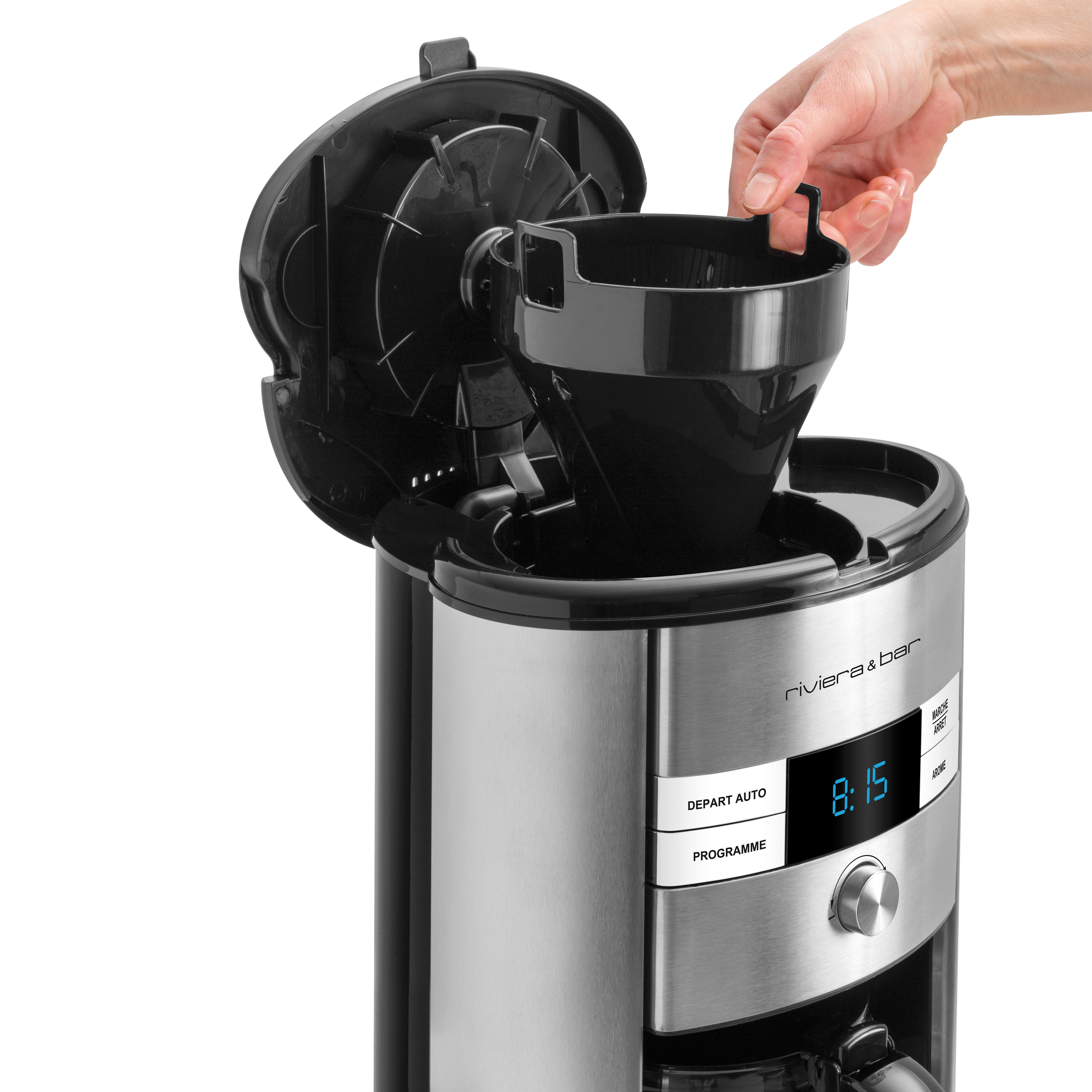 Riviera & Bar BCF550 cafetiera filtru inox 1,8L
