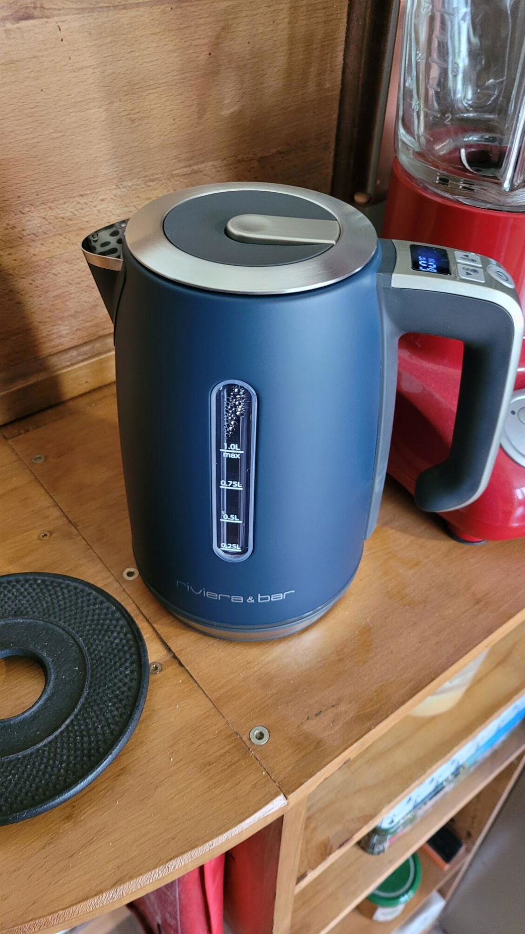 Riviera & Bar Mira BBT368 fierbător electric grey blue 1L